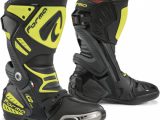 Forma Ice Pro Motorcycle Racing Boots Black Fluo