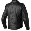 Hevik Garage Man Leather Motorcycle Jacket Black