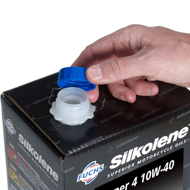 Silkolene Lube Cube Super 4 10W 40 Engine Oil 4L - Image 2