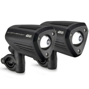 Givi S312 Pair of Aluminium Black LED Projector Fog Lamps