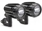 Givi S322 Pair of Aluminium Black LED Projector Fog Lamps