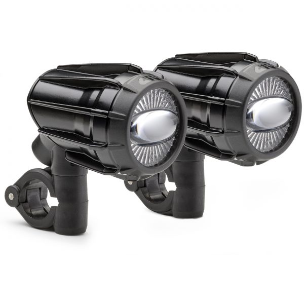 Givi S322 Pair of Aluminium Black LED Projector Fog lamps