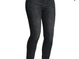 Lindstrands Mayson Lady Motorcycle Jeans Black Short Leg