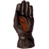 Weise Highway Leather Motorcycle Gloves Dark Brown