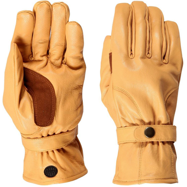 Weise Highway Leather Motorcycle Gloves Tan