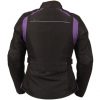 Weise Ladies Pioneer Textile Motorcycle Jacket Black Purple