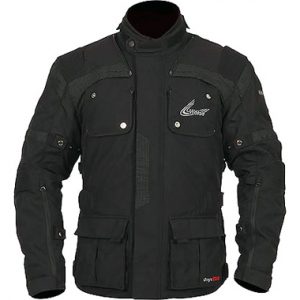 Weise Onyx Evo Textile Motorcycle Jacket Black