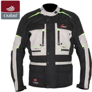 Weise Outlast Element Textile Motorcycle Jacket Black Stone