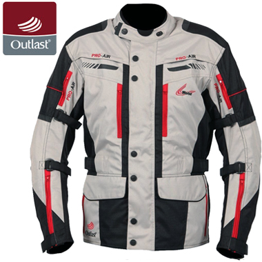 Weise Outlast Houston Textile Motorcycle Jacket Stone