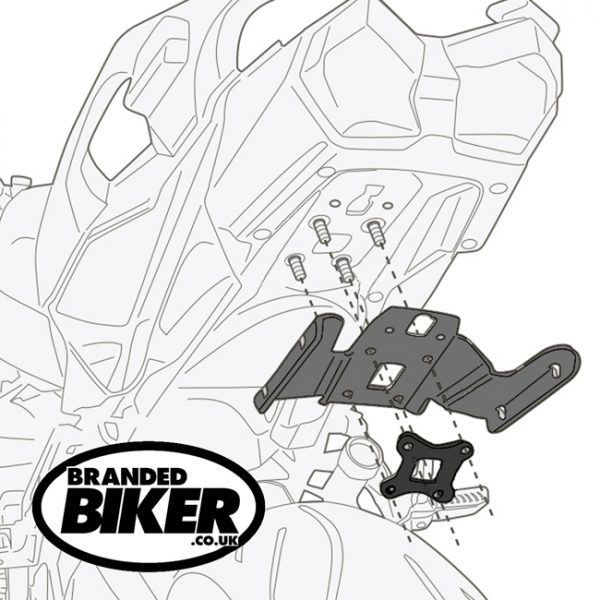 Givi 4123KIT Pannier Holder Bridging Kit