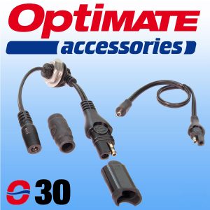 O30 Optimate Tank Bag Power Cable Set