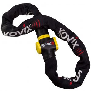 Kovix 10mm Alarmed Motorcycle Chain and Lock 1200mm