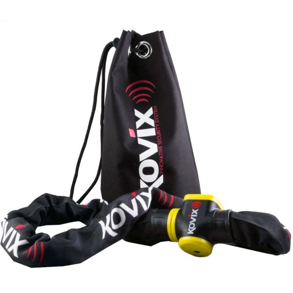 Kovix 10mm Alarmed Motorcycle Chain and Lock 1500mm - Image 2