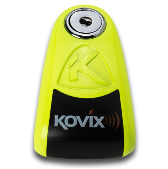 Kovix 10mm Fluo Yellow Motorcycle Alarm Disc Lock