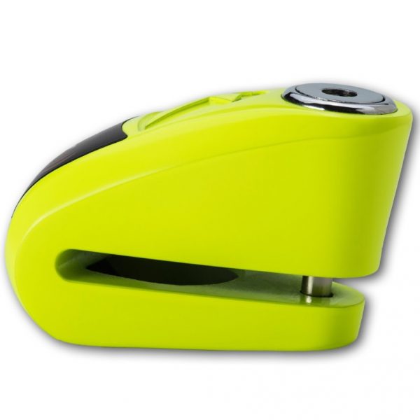 Kovix 10mm Fluo Yellow Motorcycle Alarm Disc Lock - Image 3