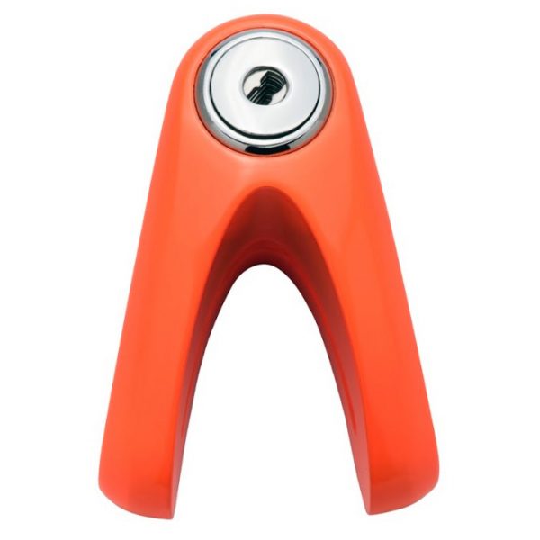 Kovix 14mm Motorcycle Disc Lock Fluo Orange - Image 2
