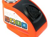 Kovix 6mm Motorcycle Alarm Disc Lock Fluo Orange