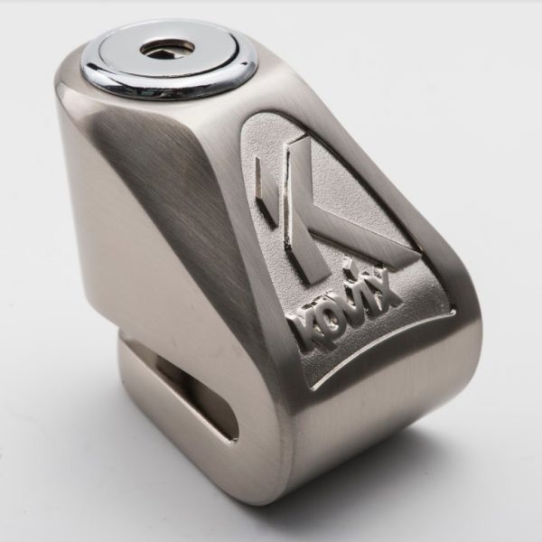 Kovix 6mm Mini Motorcycle Disc Lock Brushed Metal