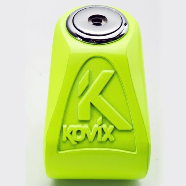 Kovix 6mm Mini Motorcycle Disc Lock Fluo Green