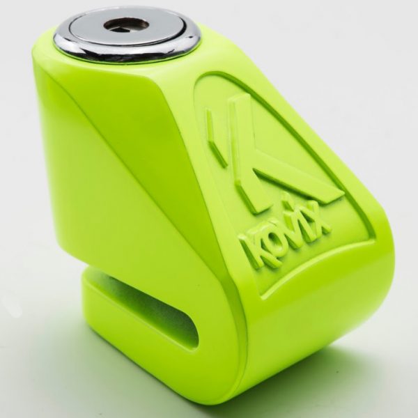 Kovix 6mm Mini Motorcycle Disc Lock Fluo Green