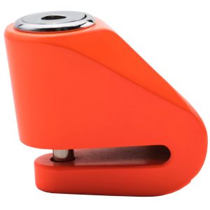 Kovix 6mm Mini Motorcycle Disc Lock Fluo Orange
