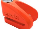 Kovix 6mm Motorcycle Disc Lock Fluo Orange