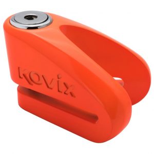 Kovix 6mm Motorcycle Disc Lock Fluo Orange