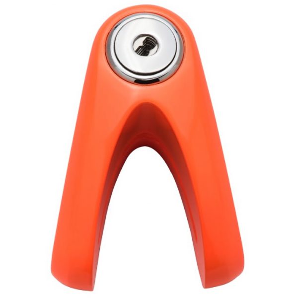 Kovix 6mm Motorcycle Disc Lock Fluo Orange - Image 2
