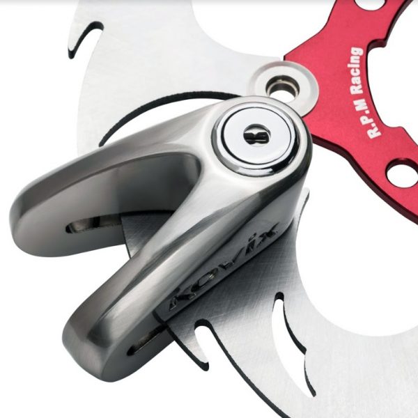 Kovix 6mm Motorcycle Disc Lock Stainless Steel - Image 3