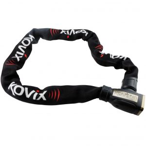 Kovix 8mm Alarmed Motorcycle Chain and Lock 1200mm