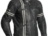 Halvarssons Dresden Leather Motorcycle Jacket Black