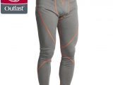 Halvarssons Light Wool Longs Grey and Orange