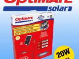 Optimate Solar Panel Battery Charger 20W
