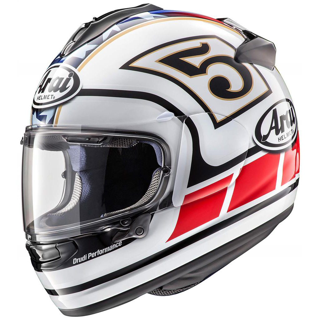 Arai Chaser X Motorcycle Helmet Edwards Legend White