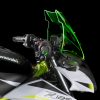 Givi 4125GR Motorcycle Screen Kawasaki Z125 2019 on Green