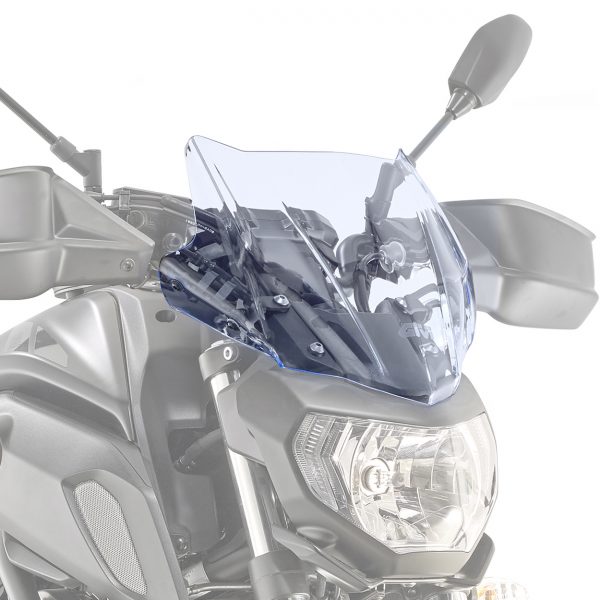 Givi A2140BL Motorcycle Screen Yamaha MT07 2018 to 2020 Ice