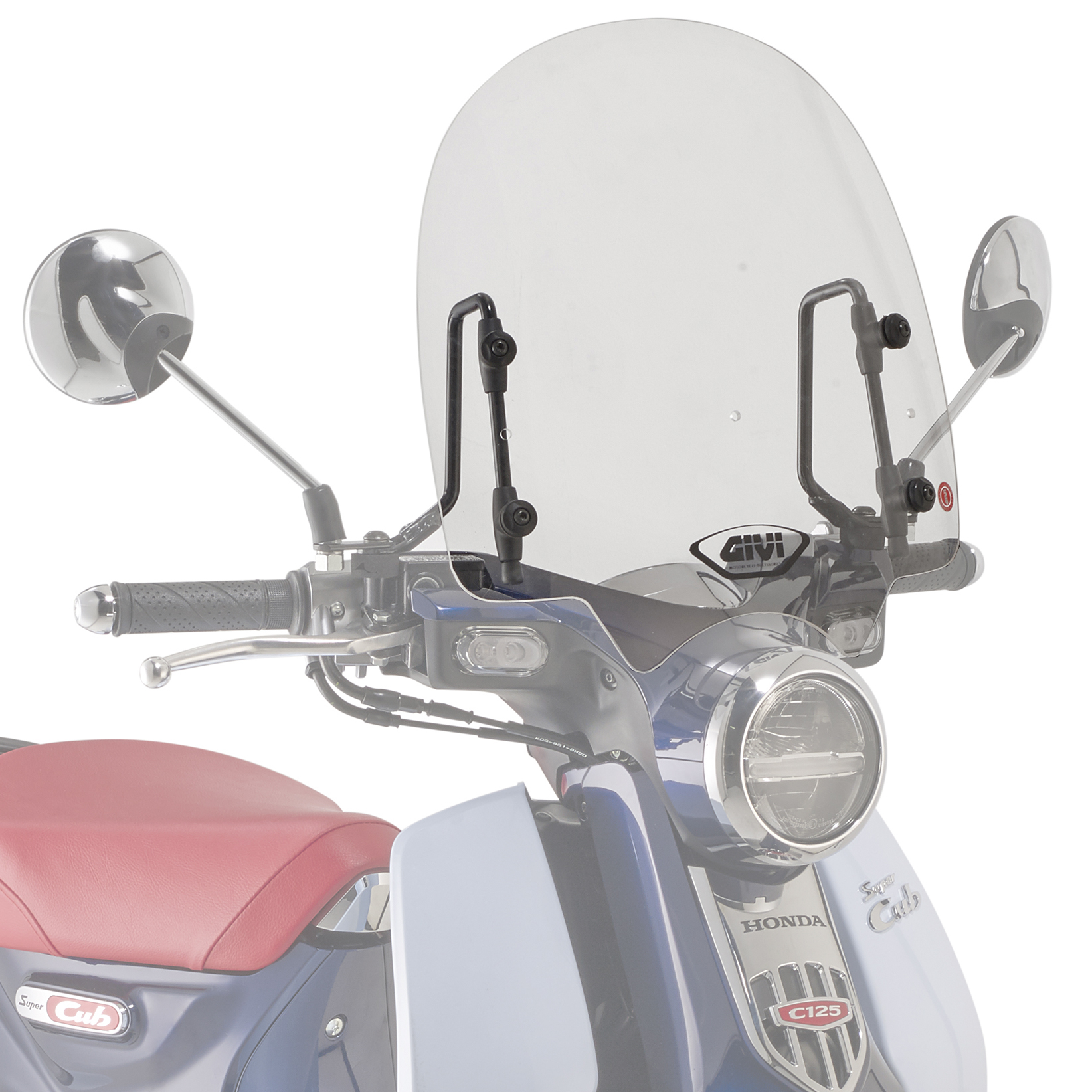 Honda super cub c125 windshield deals