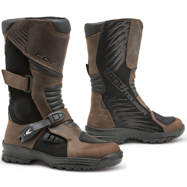 Forma ADV Tourer Motorcycle Boots in Brown