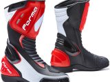Forma Freccia Motorcycle Racing Boots Black White Red