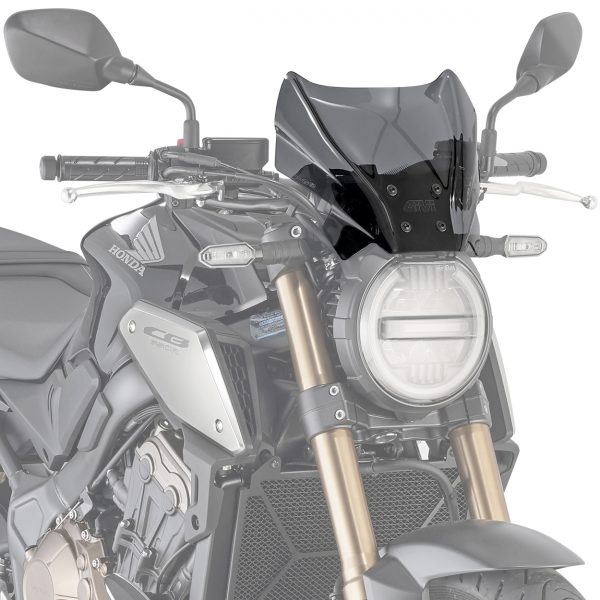 Givi 1173S Smoke Motorcycle Screen Honda CB1000R 2018 to 2020