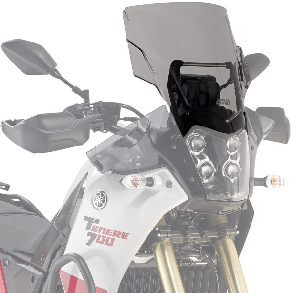 Givi D2145S Smoke Motorcycle Screen Yamaha Tenere 700 2019 on