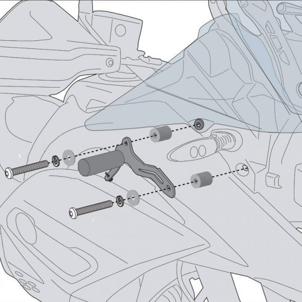 Givi LS5134 Spotlight Fitting Kit BMW F850GS Adventure 2019 on