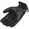 Lindstrands Lauder Leather Motorcycle Gloves Black