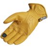 Lindstrands Lauder Leather Motorcycle Gloves Tan