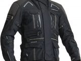 Lindstrands Oman Textile Motorcycle Jacket Black