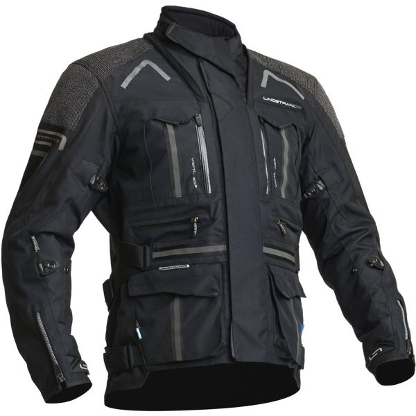 Lindstrands Oman Textile Motorcycle Jacket Black