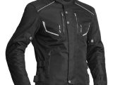 Lindstrands Halden Textile Motorcycle Jacket Black