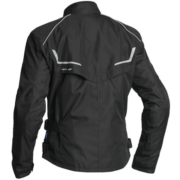 Lindstrands Halden Textile Motorcycle Jacket Black