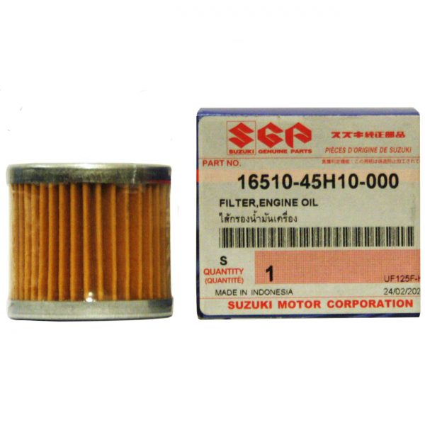 Suzuki Genuine Motorcycle Oil Filter 16510-45H10-000