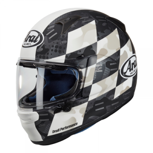Arai Profile V Motorcycle Helmet Patch White